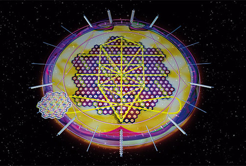 Strader machine in werking