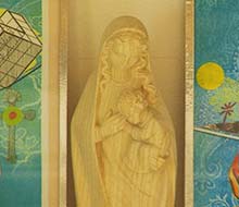 Huistempel beeld